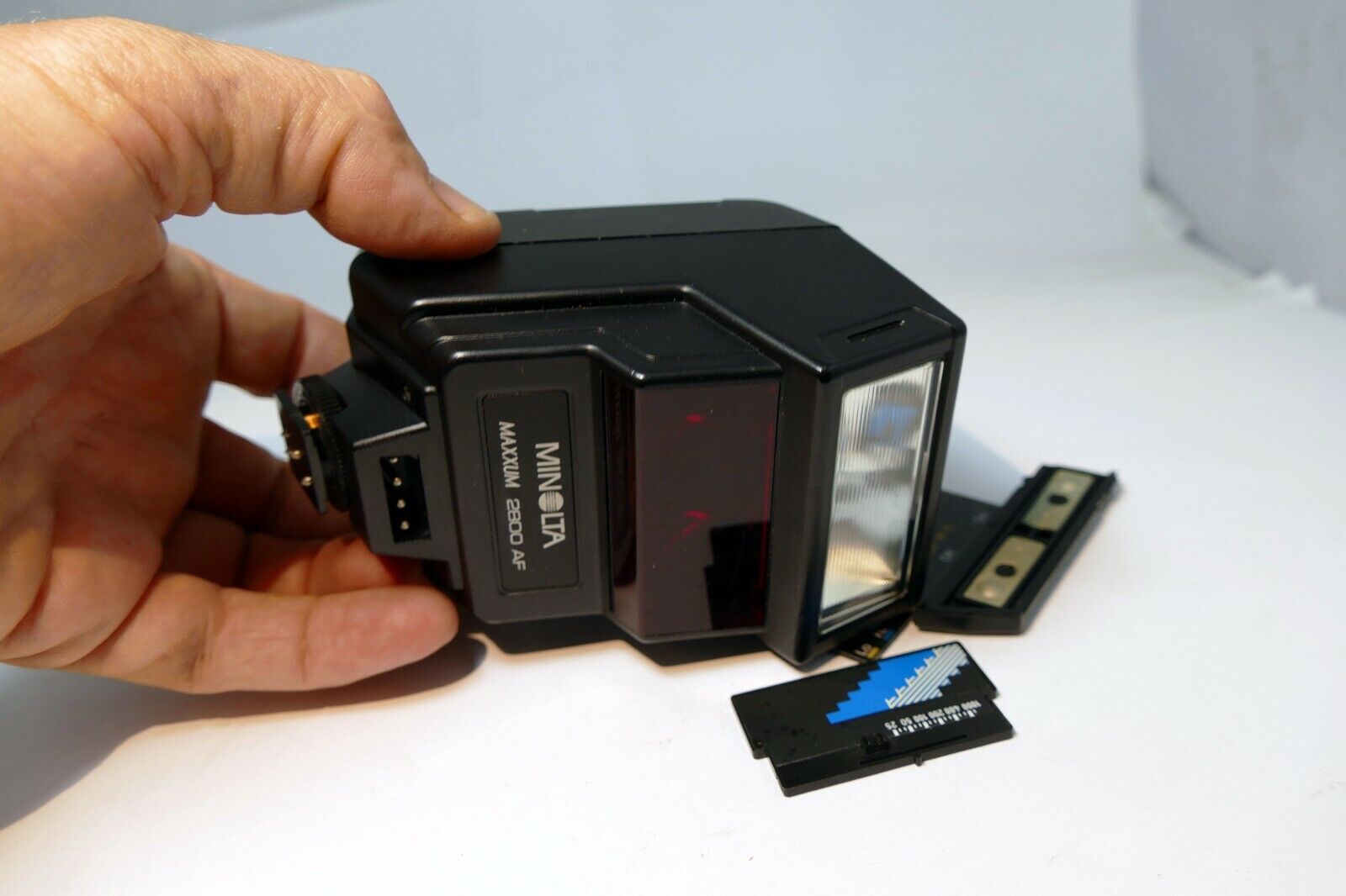 Konica Minolta Maxxum 2800AF Shoe Mount Flash AS IS for parts or repair