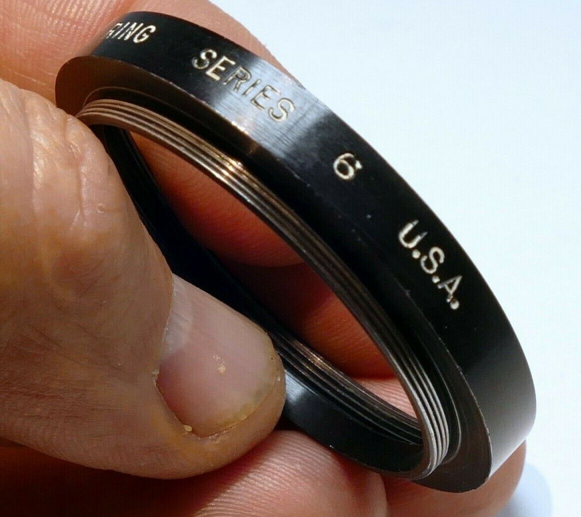 Tiffen 40.5mm to 44mm lens adapter ring screw in for series 6 VI filters holder