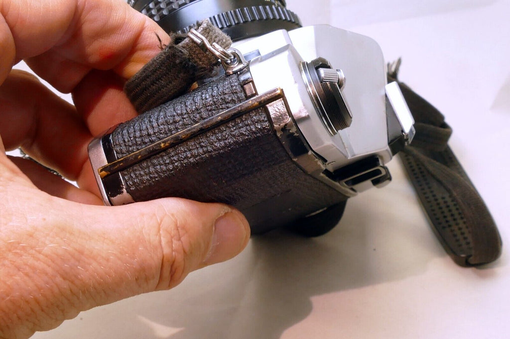 Pentax MX 35mm SLR Camera Kit w/ 50mm SMC F2 PK Lens - 3 F stops overexposes