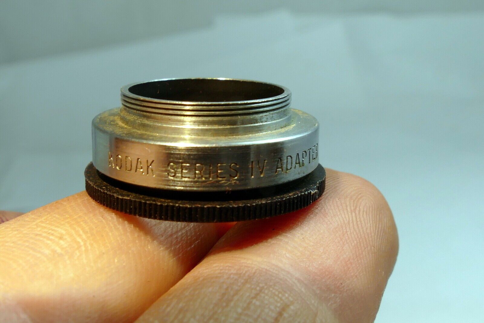 Kodak 19mm to series 4 IV Adapter to 24mm OD Filter Ring holder No/ 44