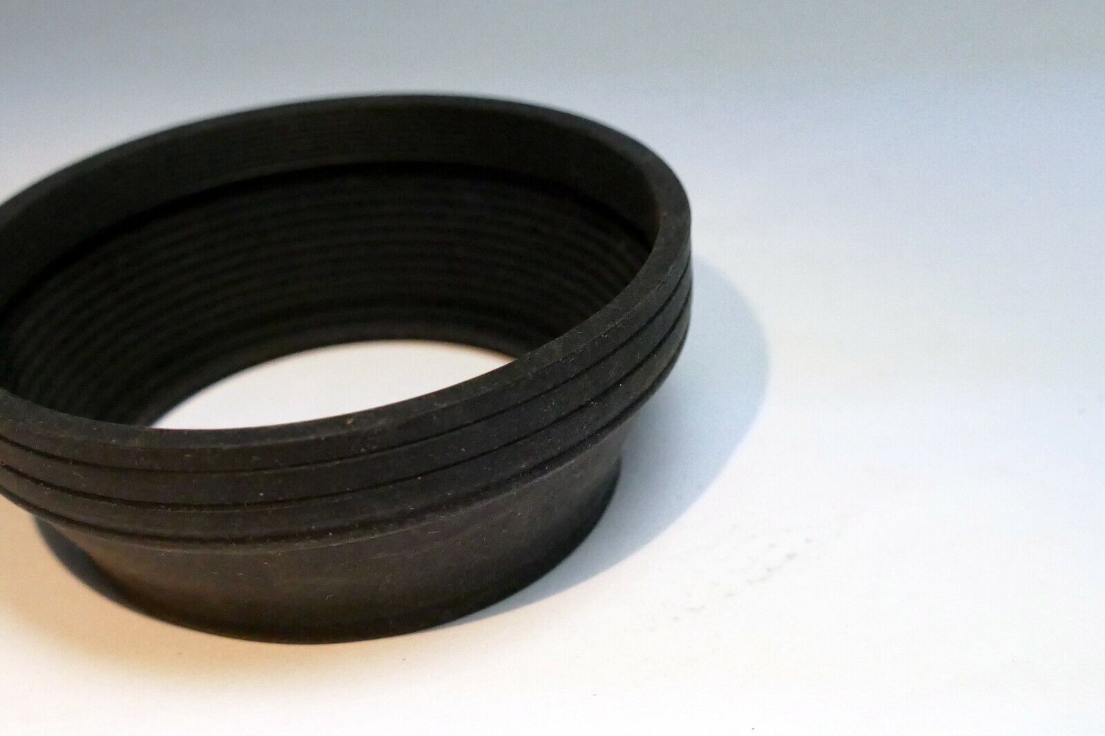 58mm rubber lens hood shade (rubber part only , missing metal ring) for parts