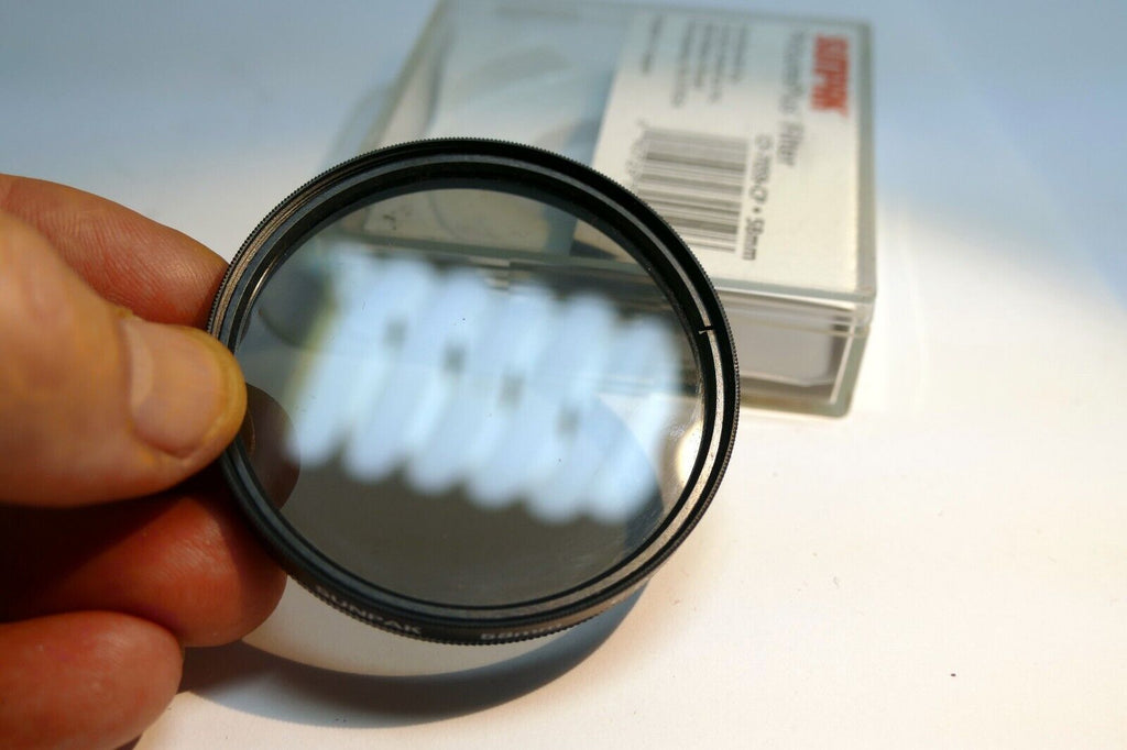 Sunpak Circular Polarizer C-PL 58mm Lens Filter Polar C. P. L.