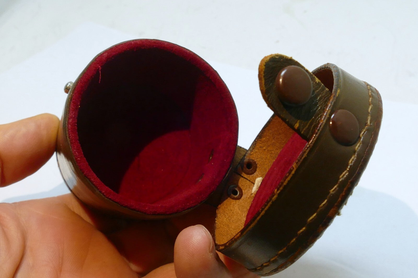 Nikon Lens Hard Case for 5cm f1.4 f1.5 S rangefinder RF SP fits 3.5cm f1.8