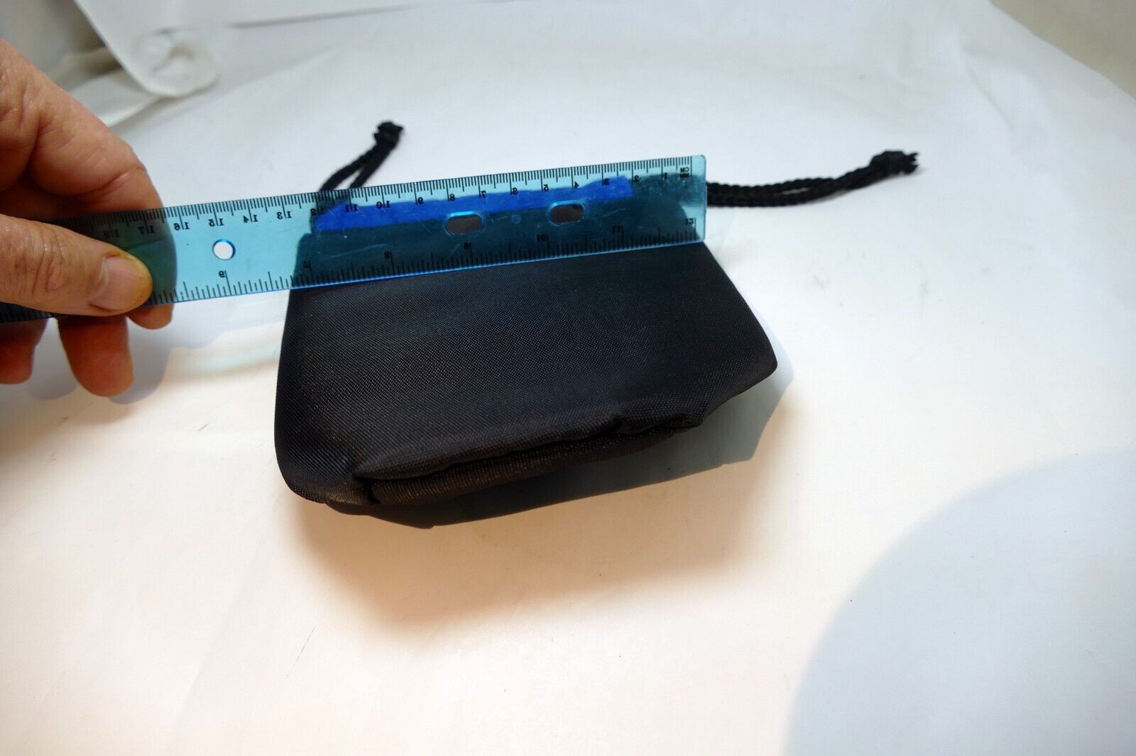 Soft nylon case for 50mm f1.4 18-55mm lenses  black-blue