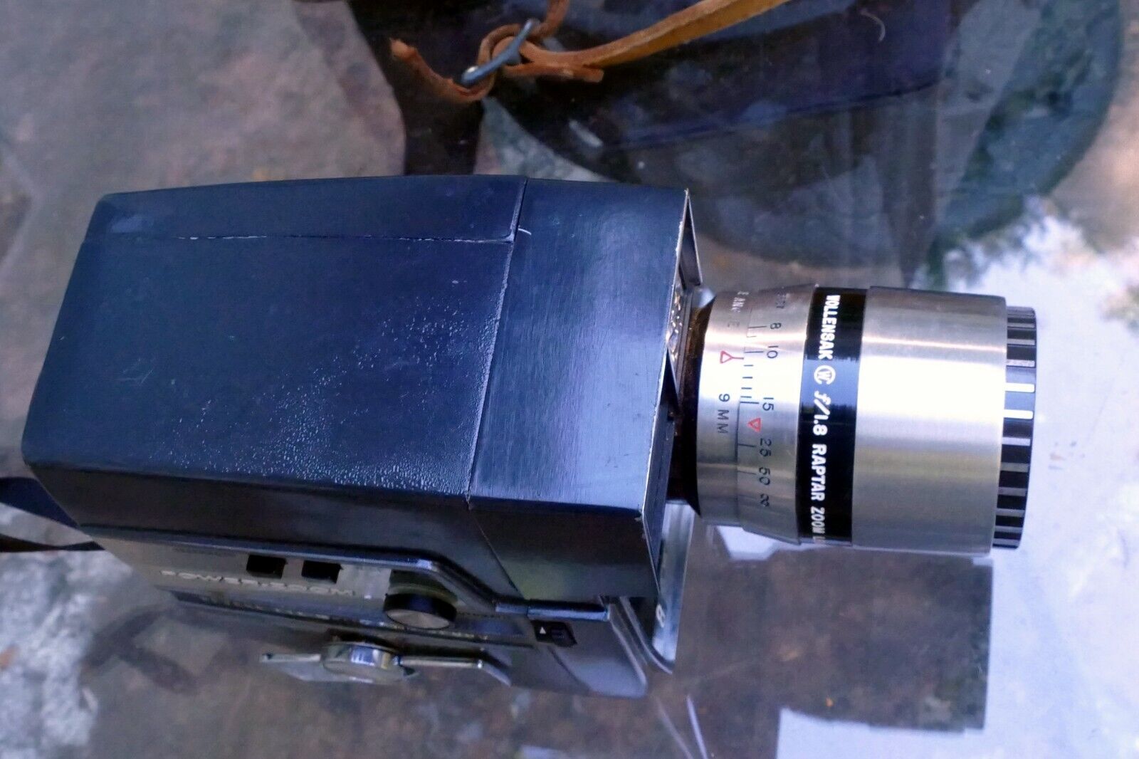Revere 8 Eye-Matic 8mm Model 143 Power Zoom Camera w/ Raptar Lens -  PARTS AS IS