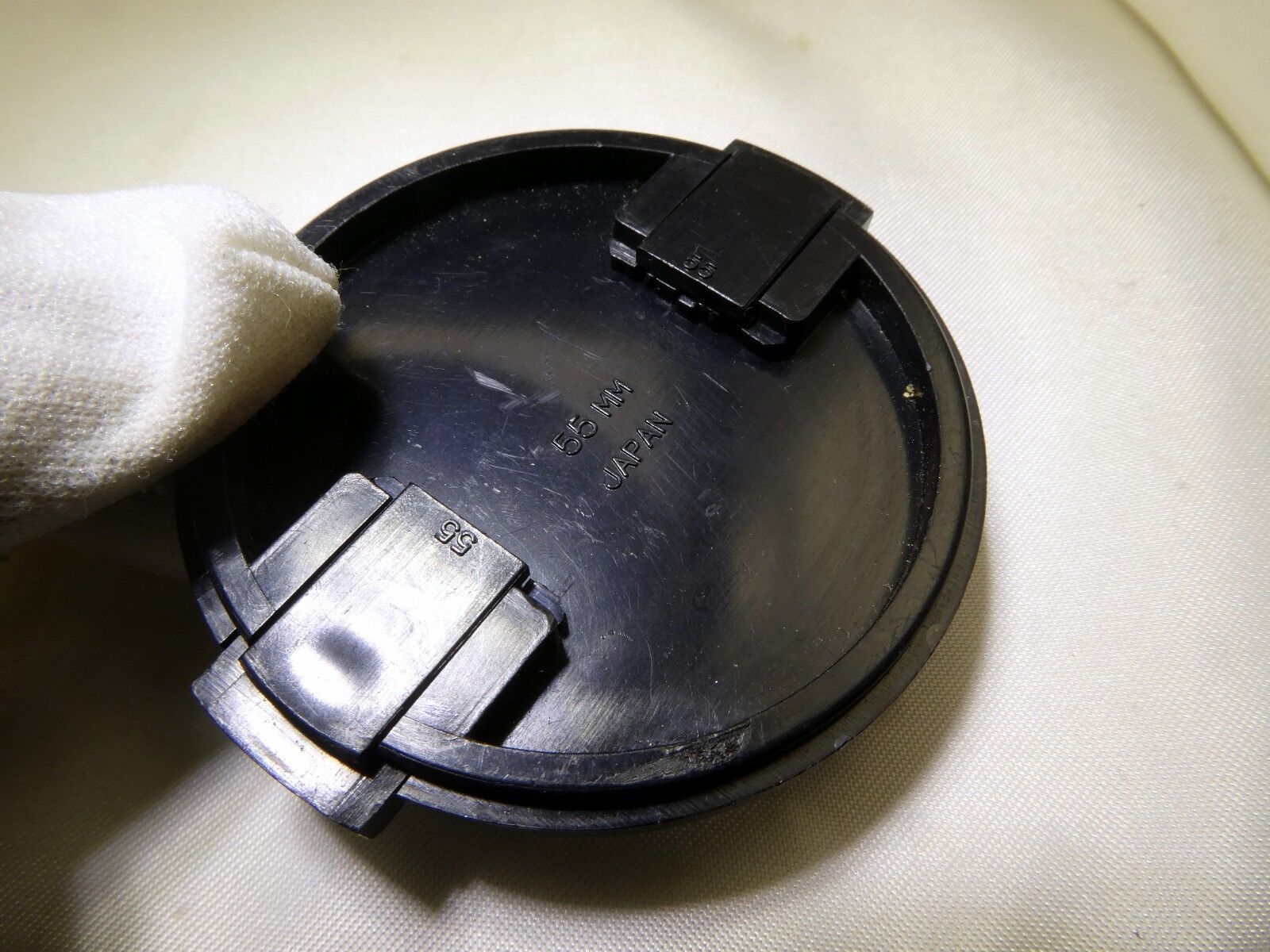 Vivitar 55mm Lens Front Cap Snap on type Plastic Genuine OEM