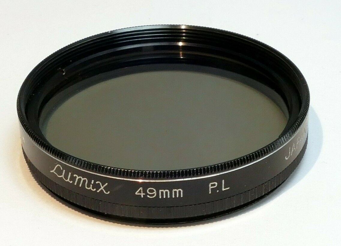 Lumix Polar 49mm Filter PL P.L.  Linear Polarizer  vintage