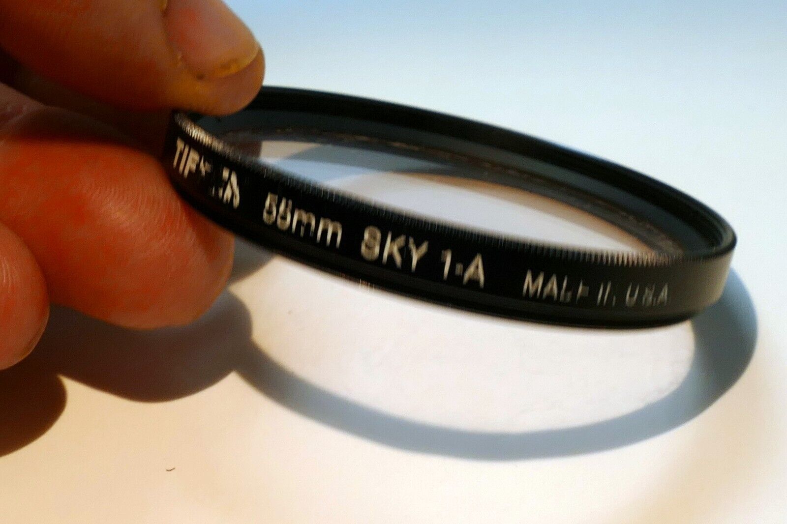 55mm TiFFEN Skylight 1-A Glass Lens Filter 55 mm sklight1A Sky-1A warming