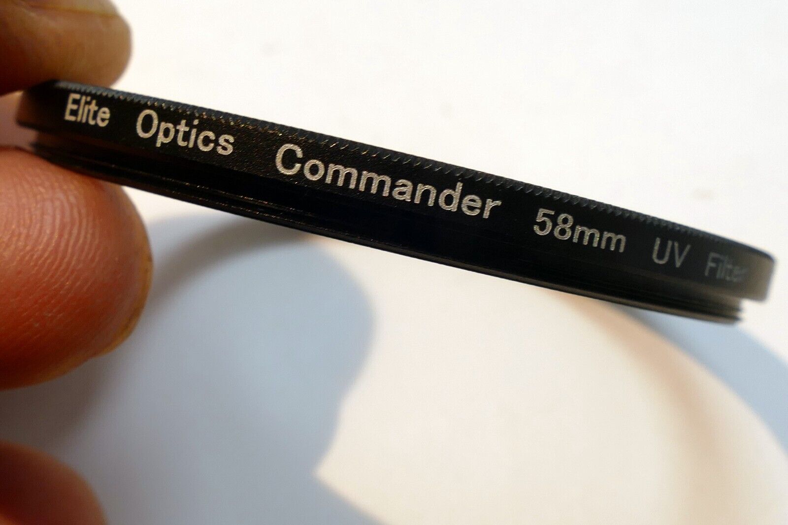 Elite Optics Commander UV 58mm Lens Filter Haze slim / low profile wide angle