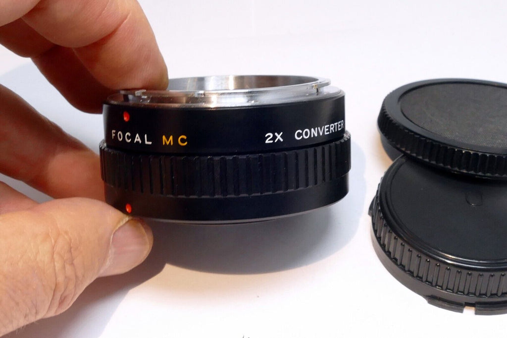 Focal Multi-Coated 2X Lens teleconverter for FD Canon mount manual focus lens