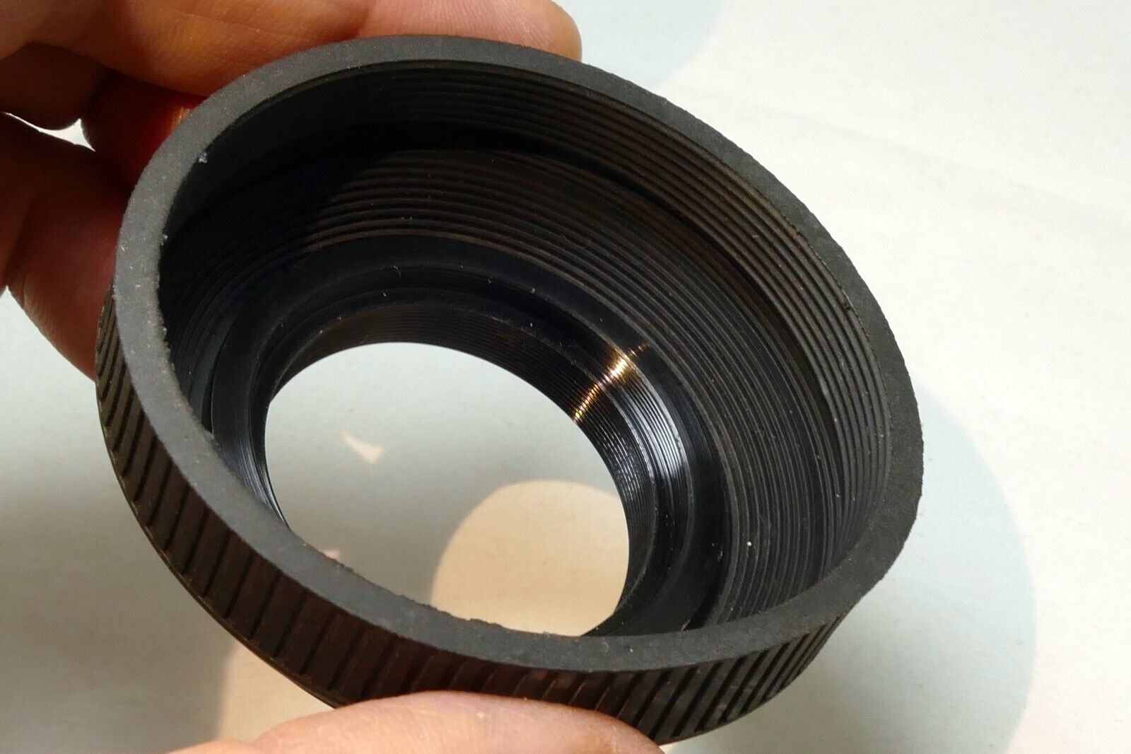 40.5mm Lens Shade rubber threaded collapsible VINTAGE for  5cm