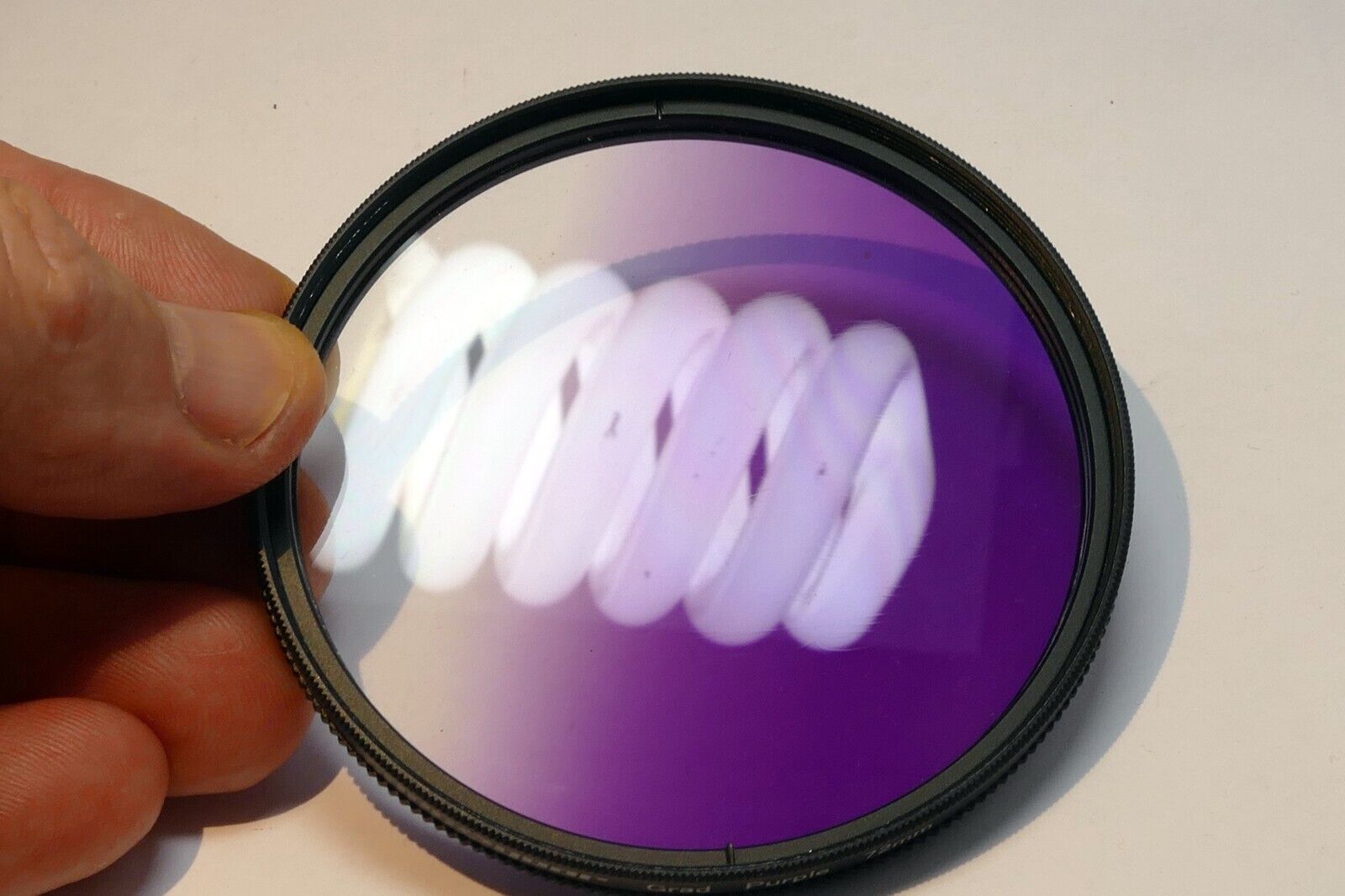 Deco Gear Grad Purple 72mm Filter   Graduated magenta