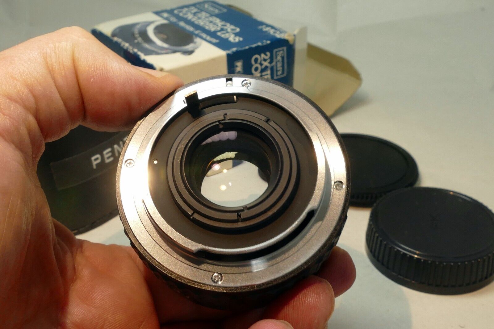 Sears Multi-Coated 2X Lens teleconverter for Pentax K PK mount manual focus