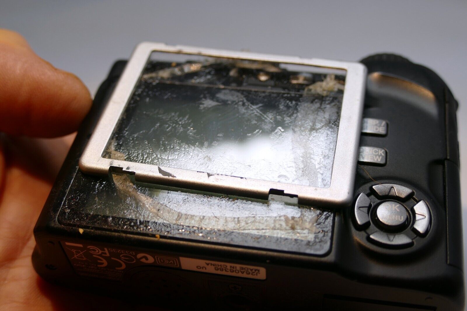 Olympus SP-350 8MP Digital Point Shoot Camera - AS IS, as found, parts repair