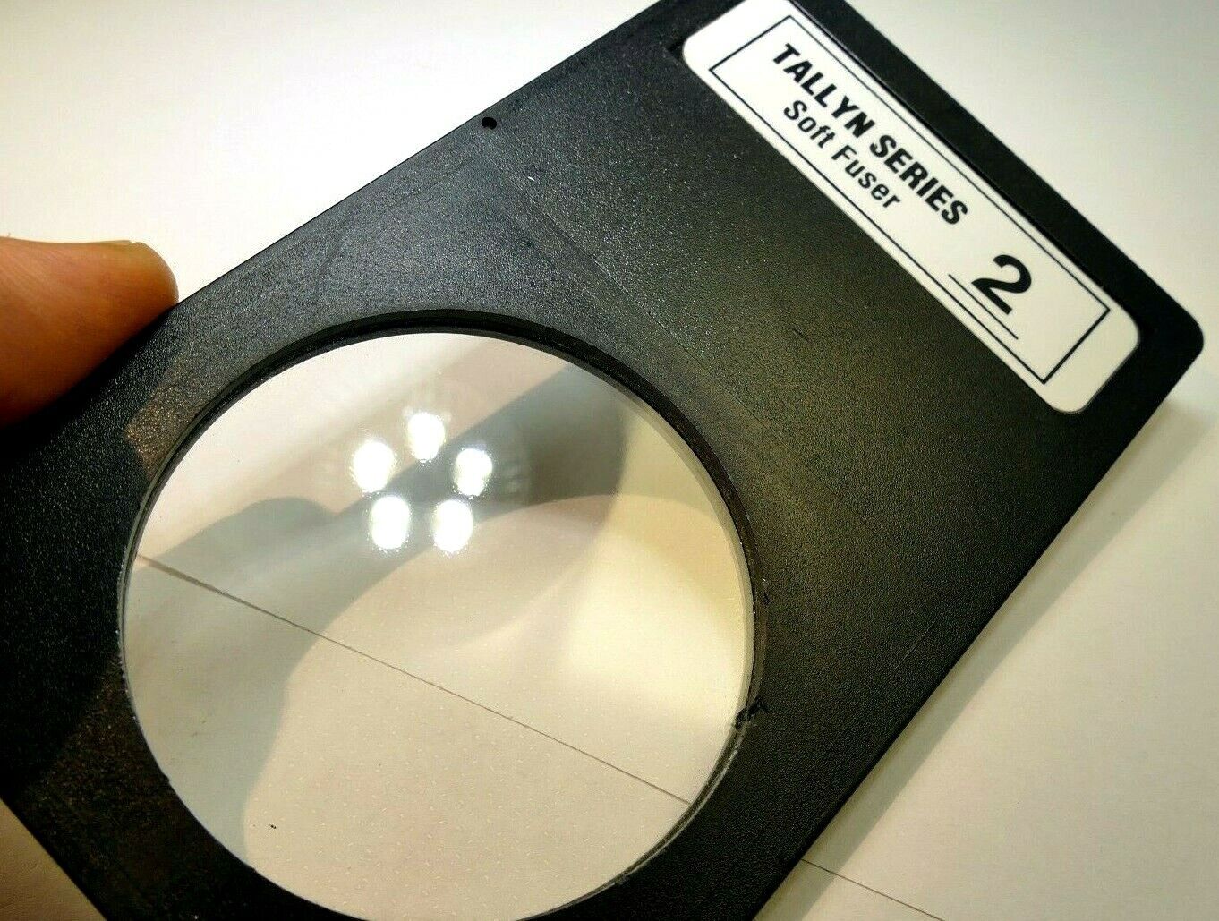 TALLYN Soft Fuser # 2 Filter 3 inch for Portraiture Lindahl Diffusion Focus