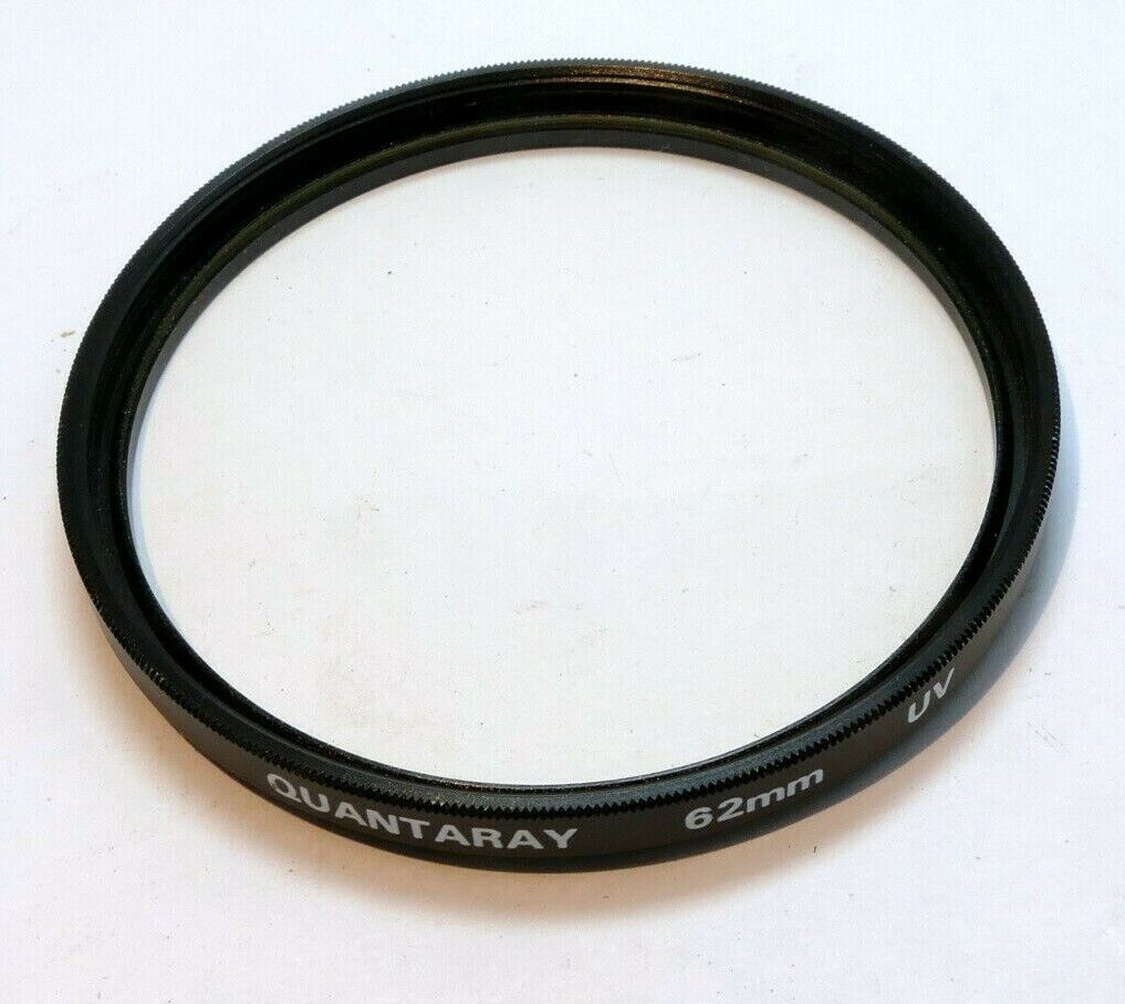 Quantaray UV 62mm Lens Filter made in Japan