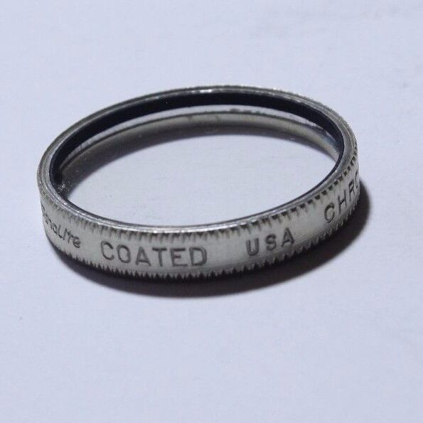 Used Lens Filter: Ednalite Coated USA Chrome Skylight #1s eries IV 4