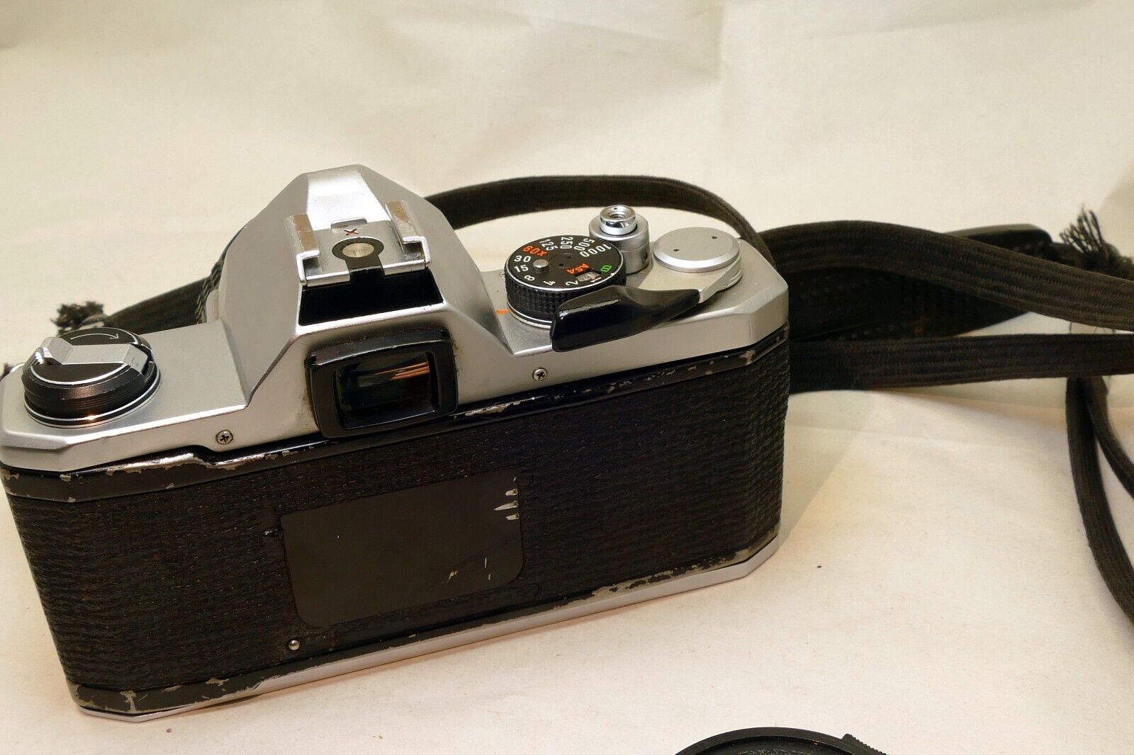 Pentax MX 35mm SLR Camera Kit w/ 50mm SMC F2 PK Lens - 3 F stops overexposes