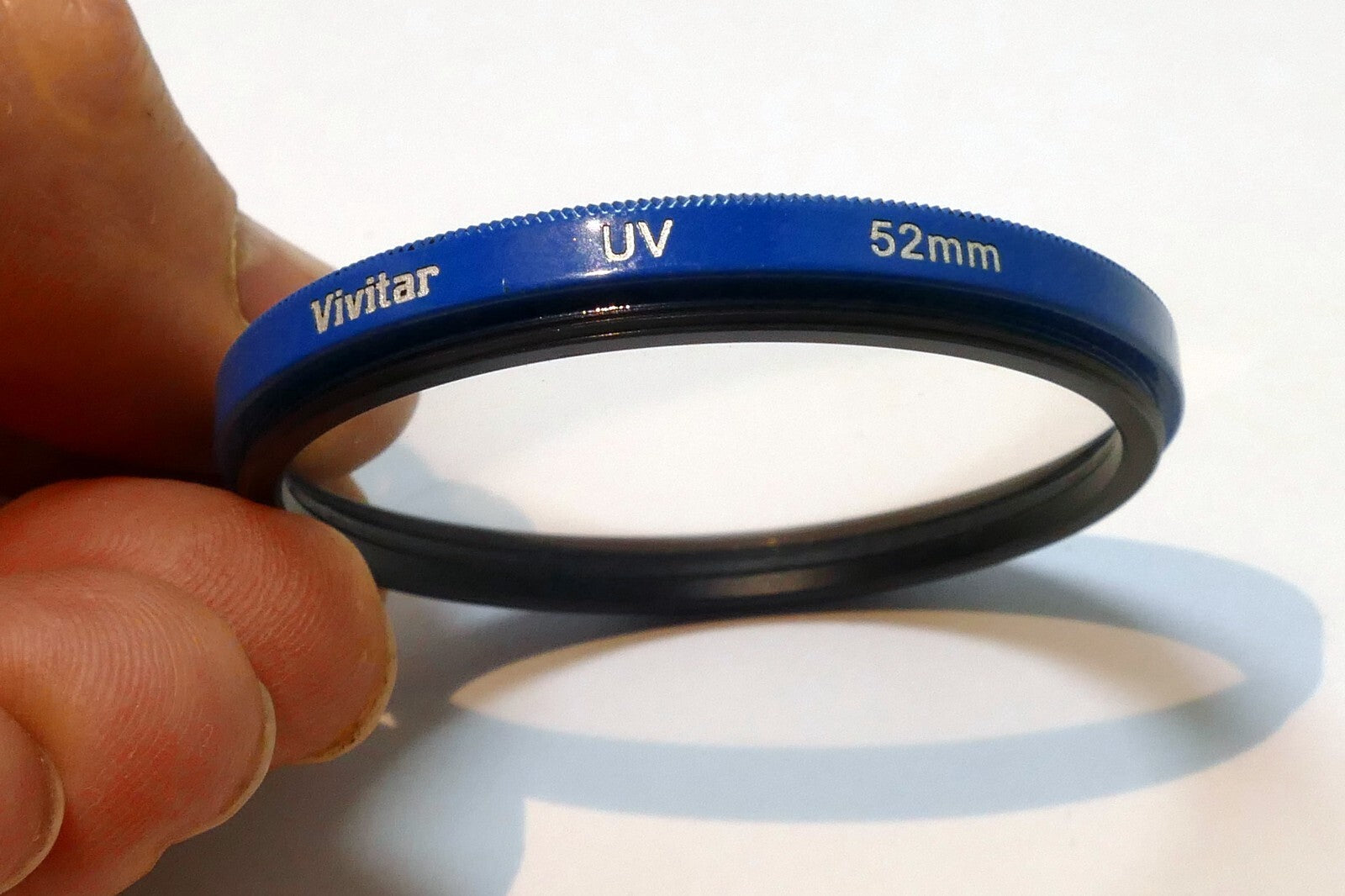 Vivitar Lens Filter 52mm UV with Blue rim