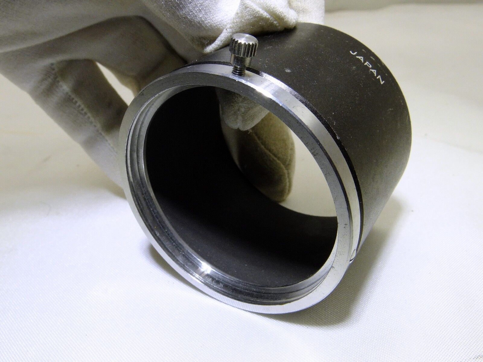 Lens hood Metal Minolta D48KD for 100mm f4  135mm f4.0 TC SR 46mm slip on type