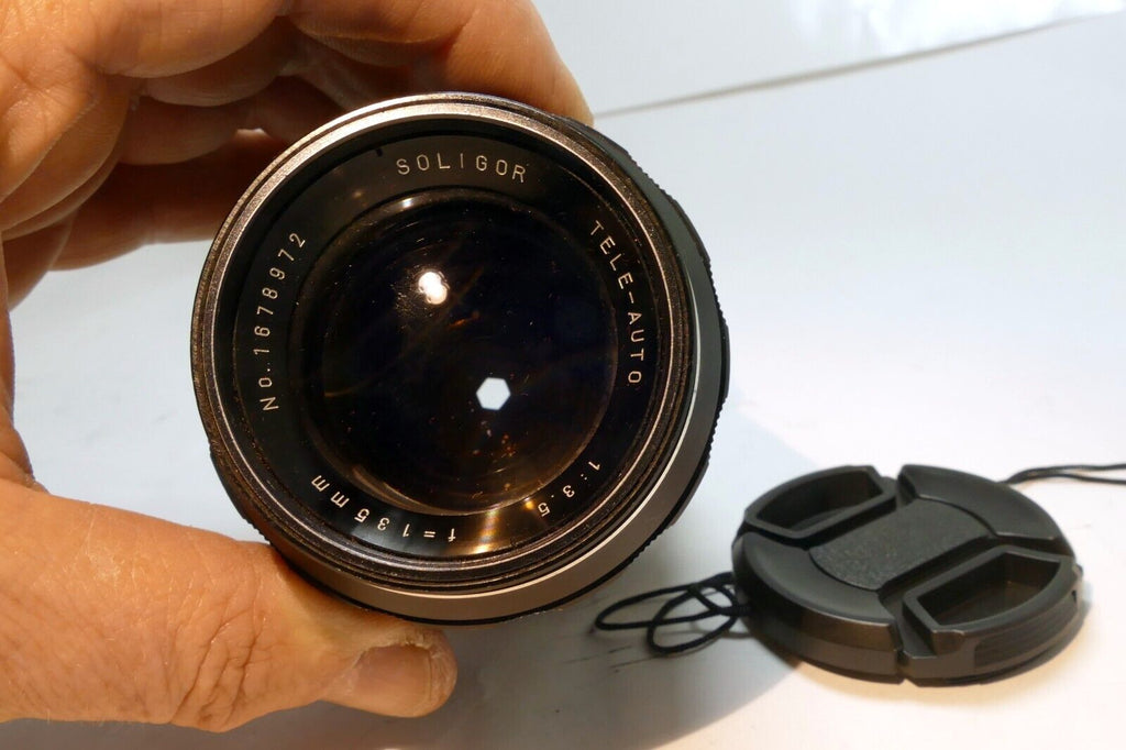 Soligor 135mm f3.5 T4 Lens Telephoto  Prime (missing mount)