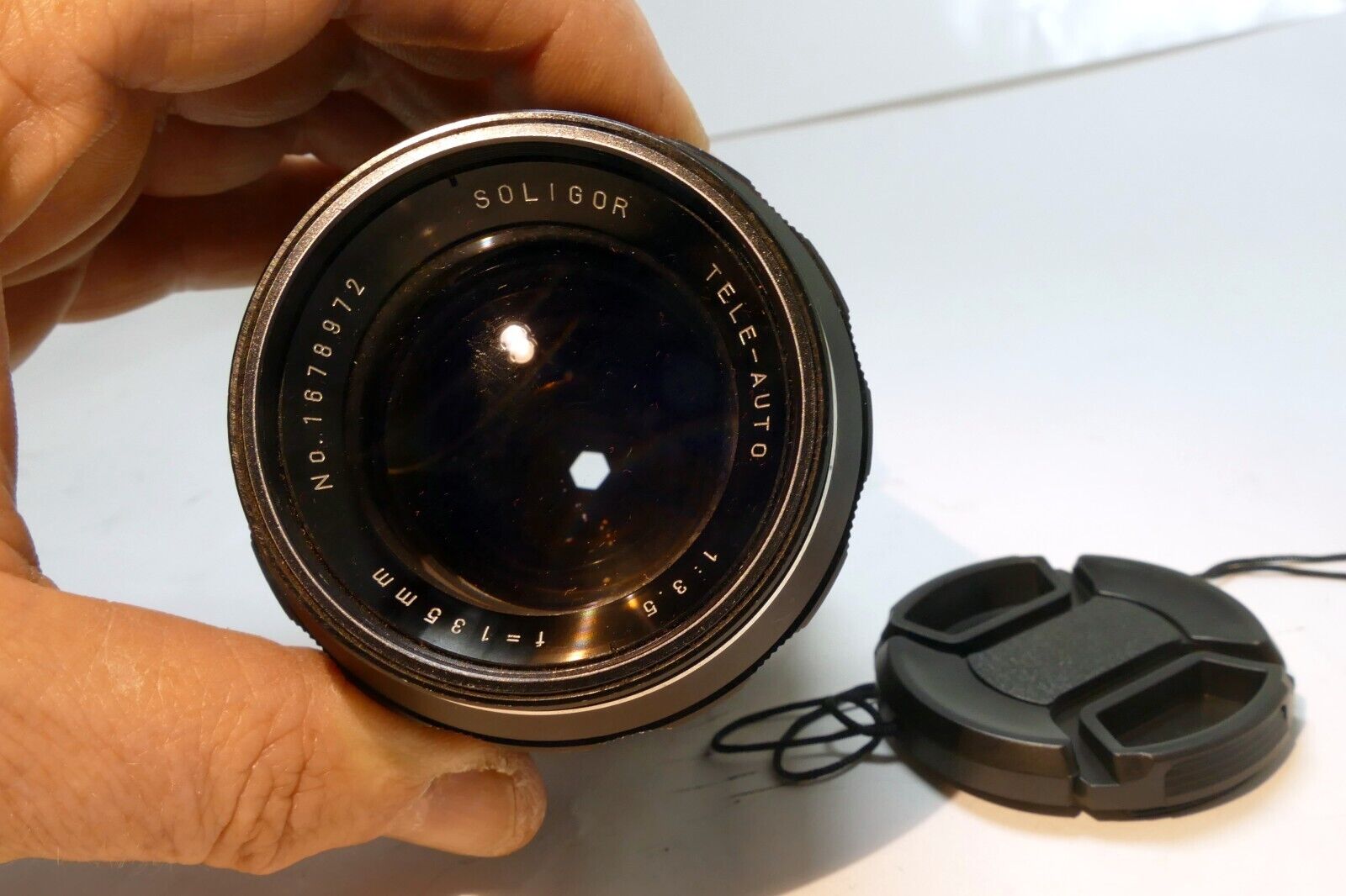 Soligor 135mm f3.5 T4 Lens Telephoto  Prime (missing mount)