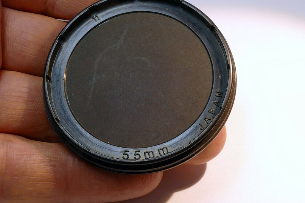 Hoya 55mm Lens Front Cap Slip on  rubber for 58mm f1.4 55mm f1.2