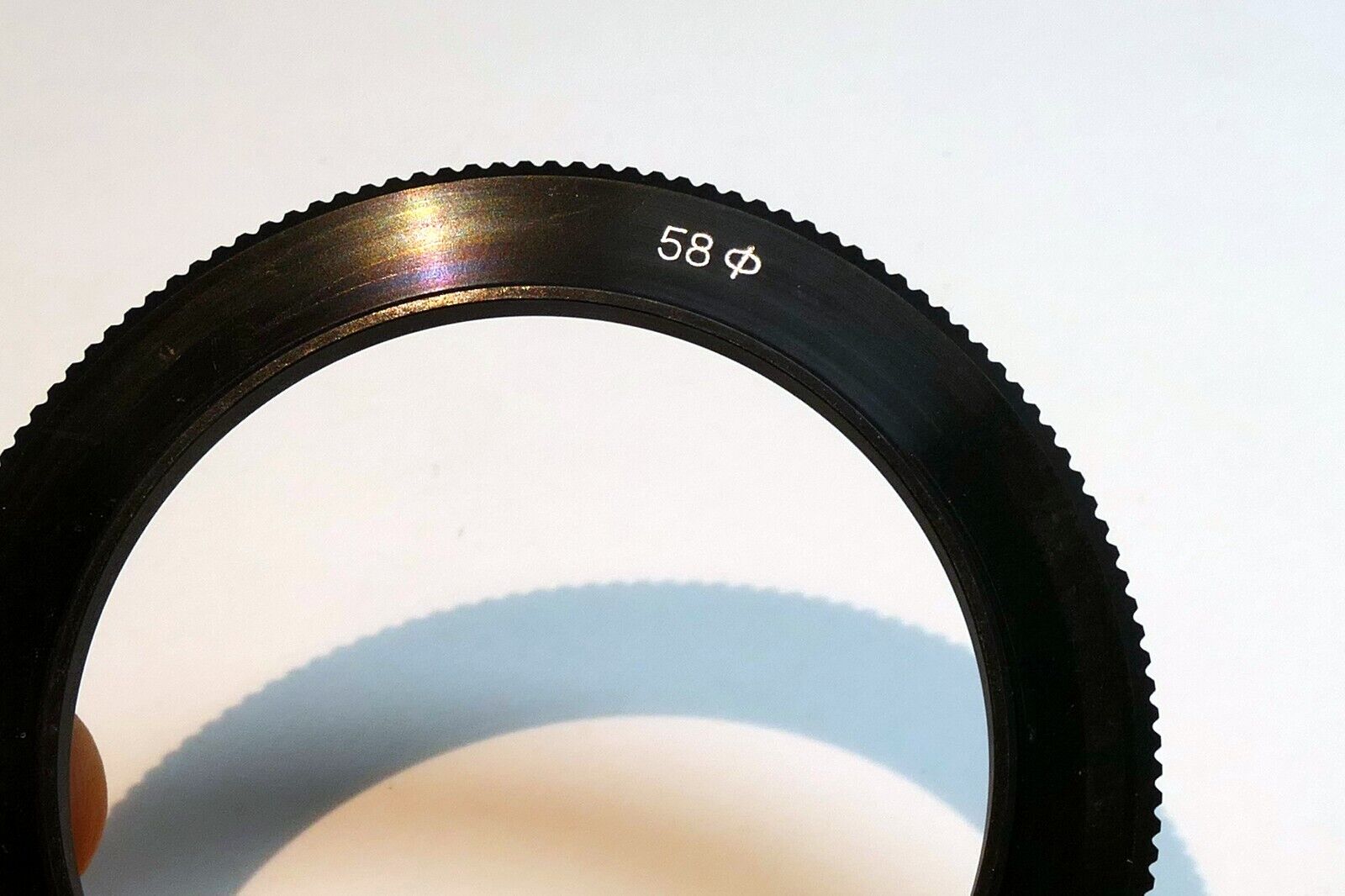 58mm Metal ring to 75mm filter Adapter holder