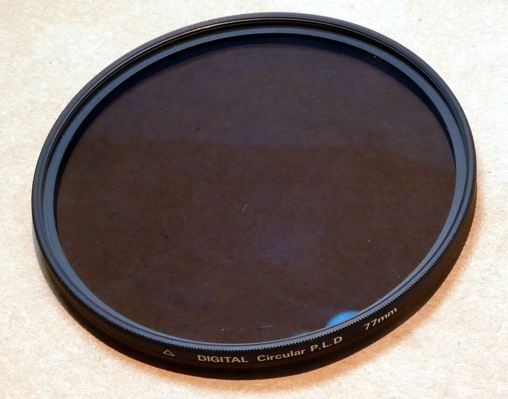 Quantaray Digital 77mm Lens Filter C-PL Circular Polarizer Low profile Thin Wide