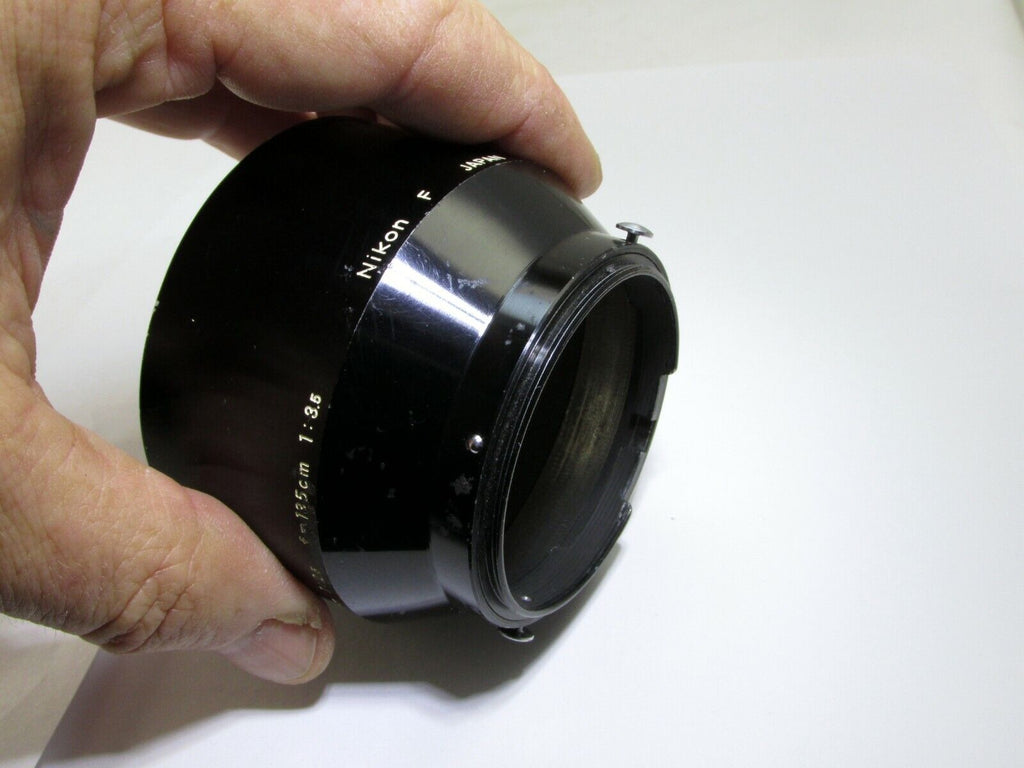 Nikon F Hood Shade Metal clip on for 13.5cm f3.5 85mm f2.0 10.5cm f2.5 Nikkor