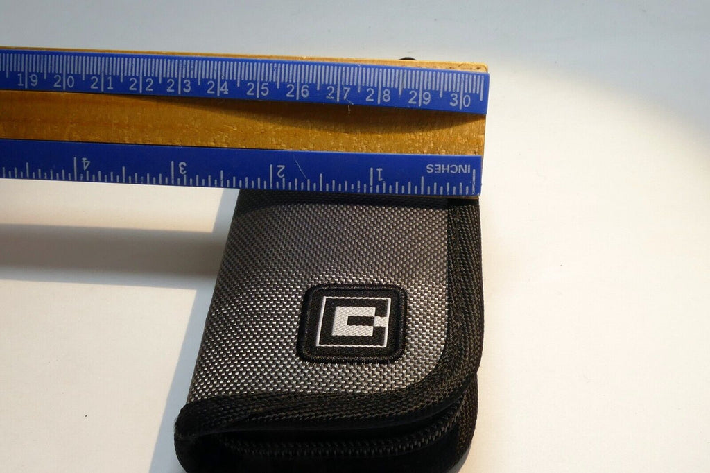 case soft pouch wallet case for camera accessory with zipper 2.5X4.5"