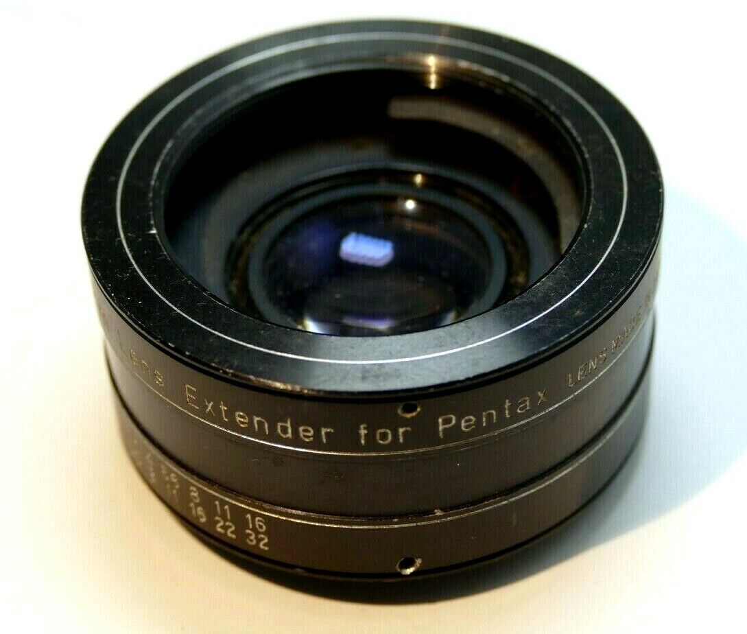 Prinz 2X Lens Teleconverter Extender Pentax M42 screw mount w/ aperture ring