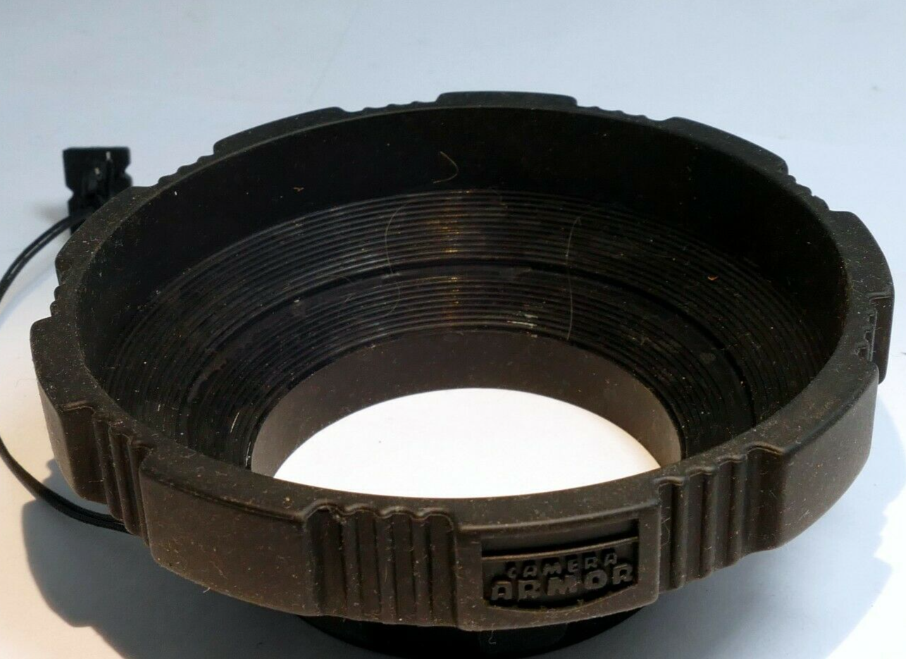 Slip on type Rubber hood 55mm rim Camera Armor  rubber shade protective 18-55mm