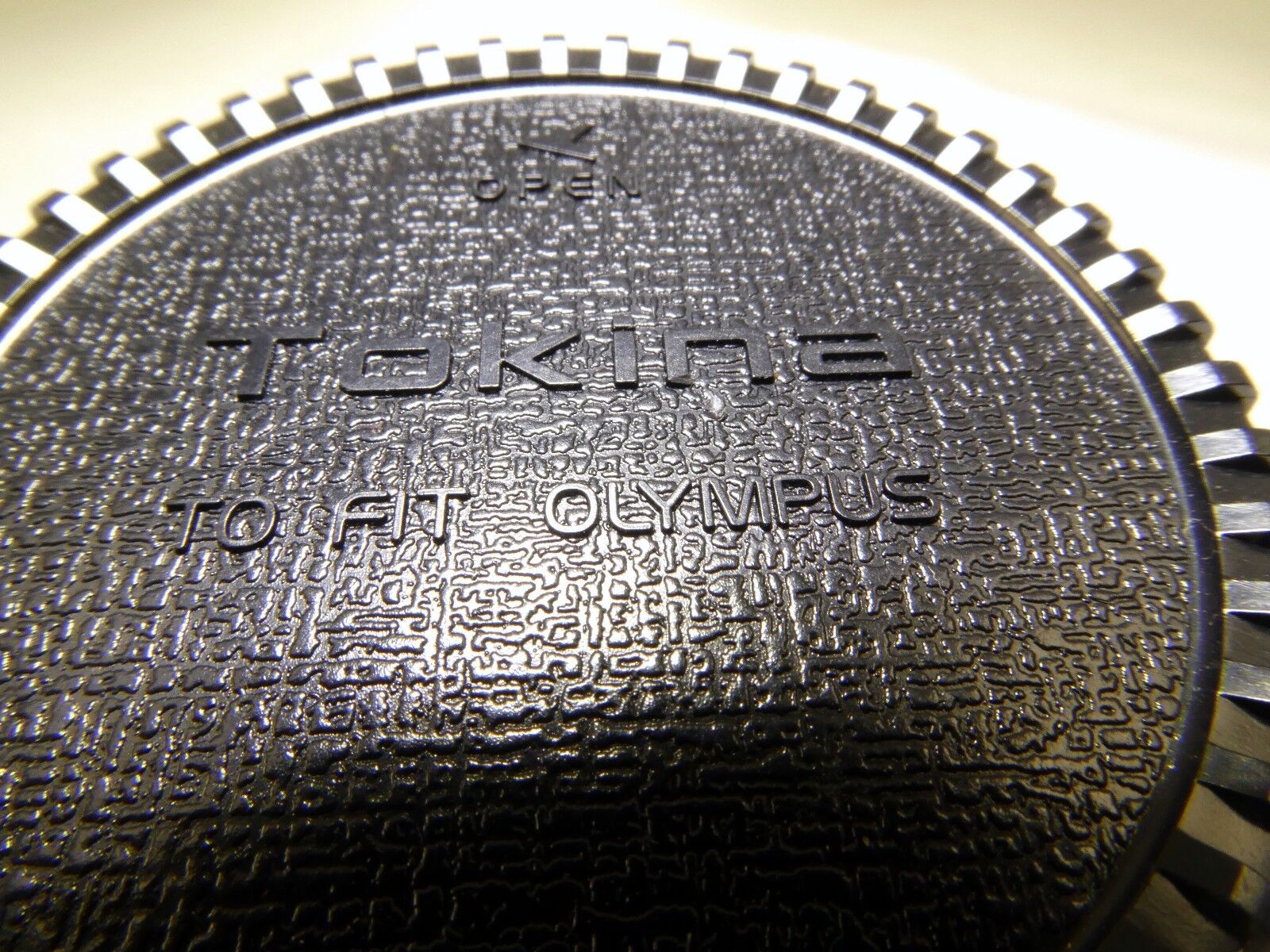 Tokina SP AT-X Rear lens cap for Olympus OM manual focus Lenses
