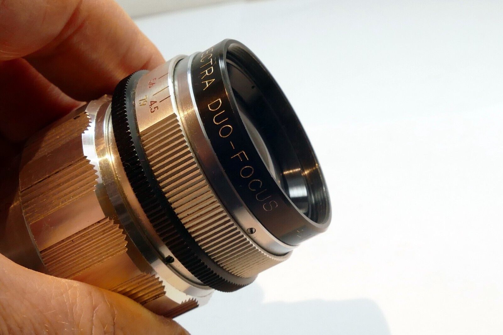 SPECTRA DUO-FOCUS 140mm f4.5 Lens for Exakta Mount 230mm f7.9 telephoto