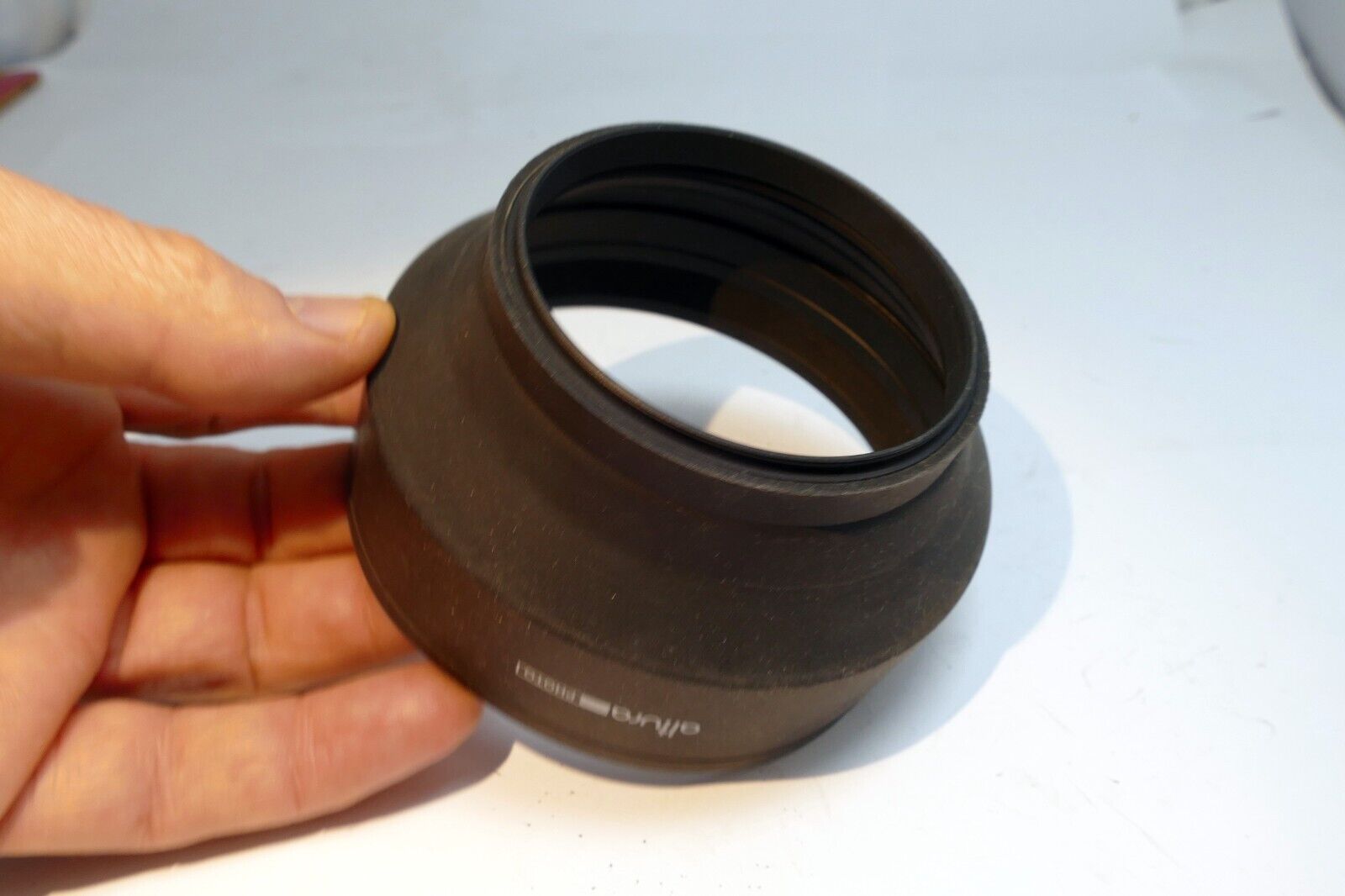 67mm Rubber  Lens Hood Shade Double threaded telephoto and wide angle 18-200mm