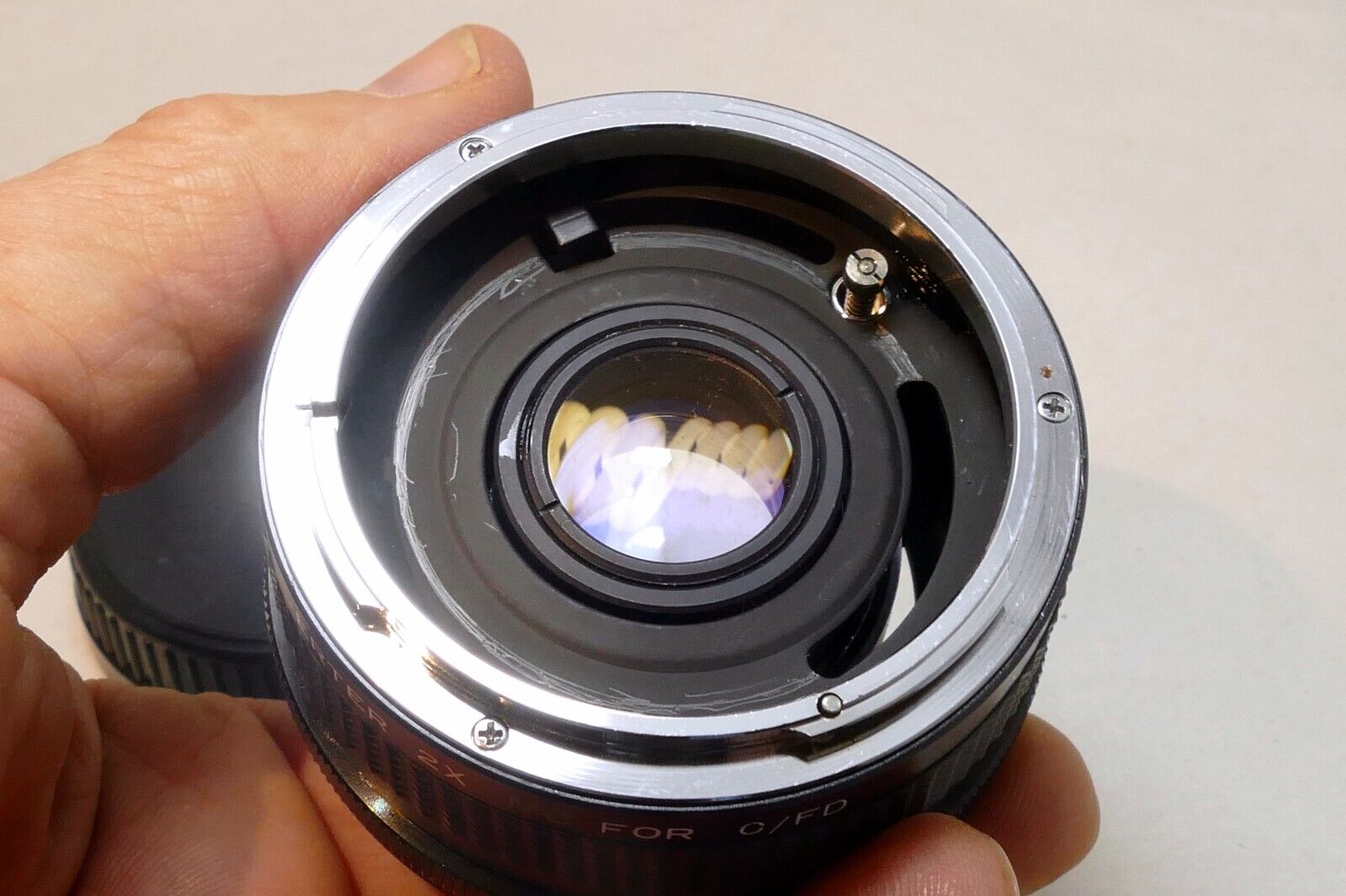 Quantaray 2X Lens Teleconverter Extender for Canon FD/FL manual focus 7-element