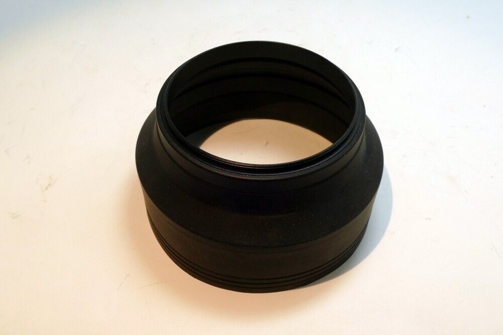 67mm Rubber Lens Hood Shade threaded 3- way telephoto wide angle