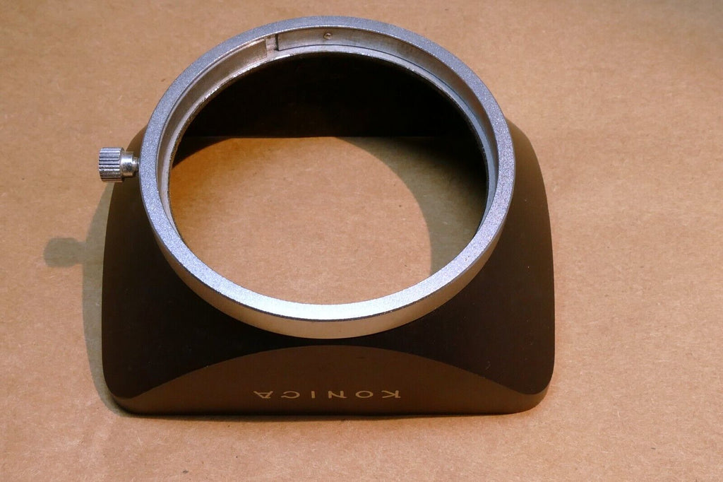 Konica 55mm Lens Hood For 24mm f2.8 /28mm  f3.5 Hexanon shade - OEM Genuine
