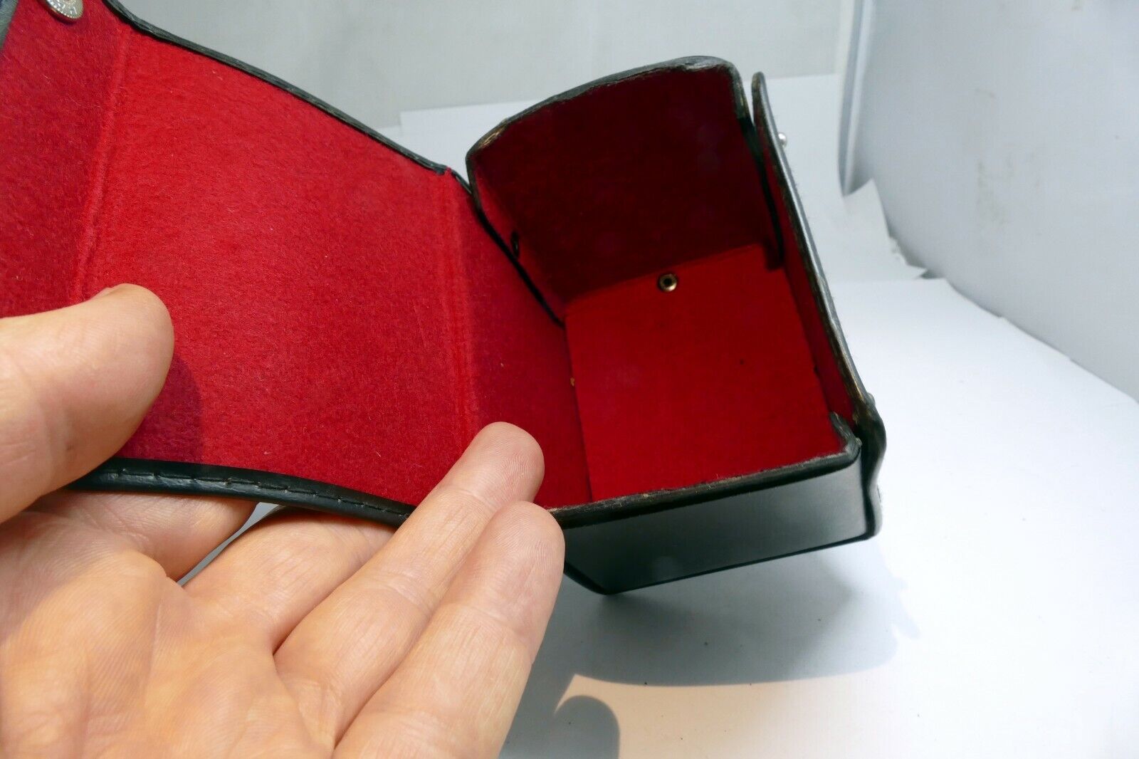 Square Hard case for camera flash or back 4X3X2.5" or 50mm f1.4 lens