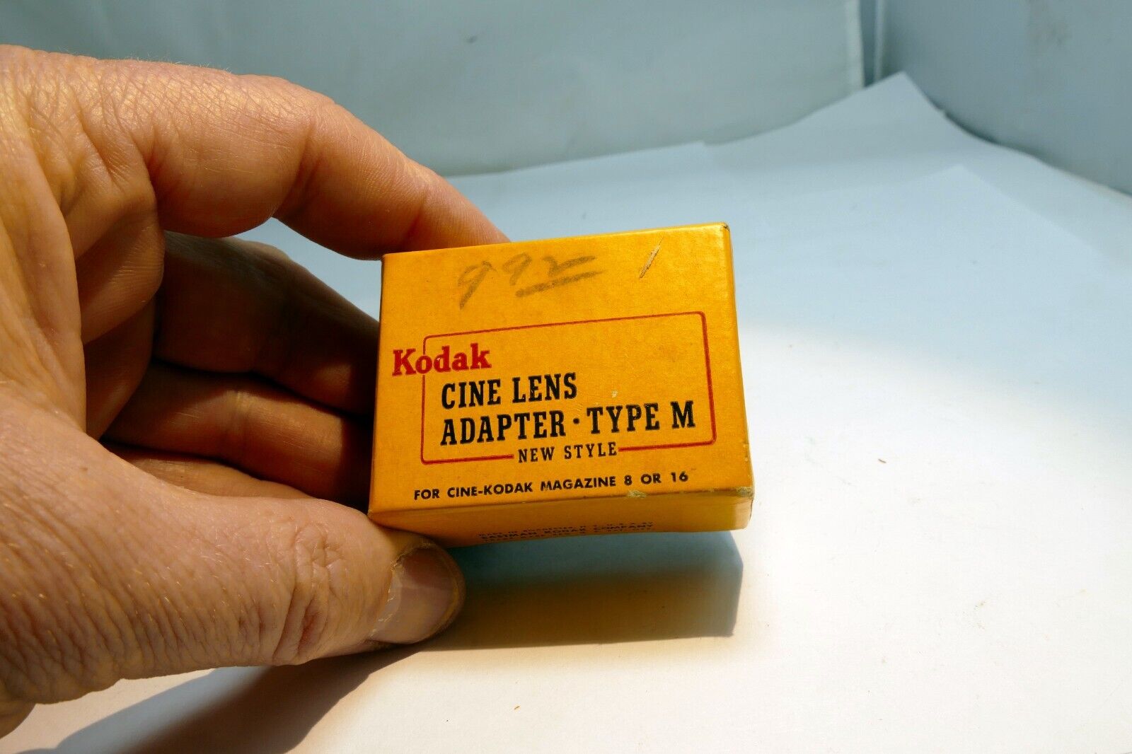 Empty Box from Kodak cine lens adapter - type M
