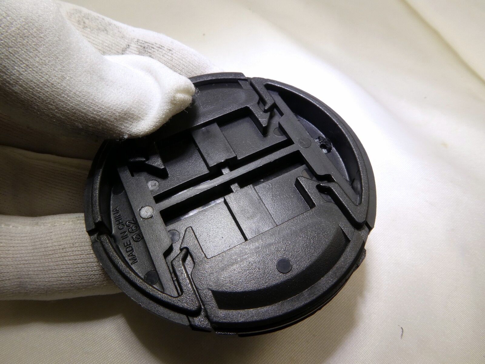 Promaster 62mm Front Lens Cap Snap on type all Black