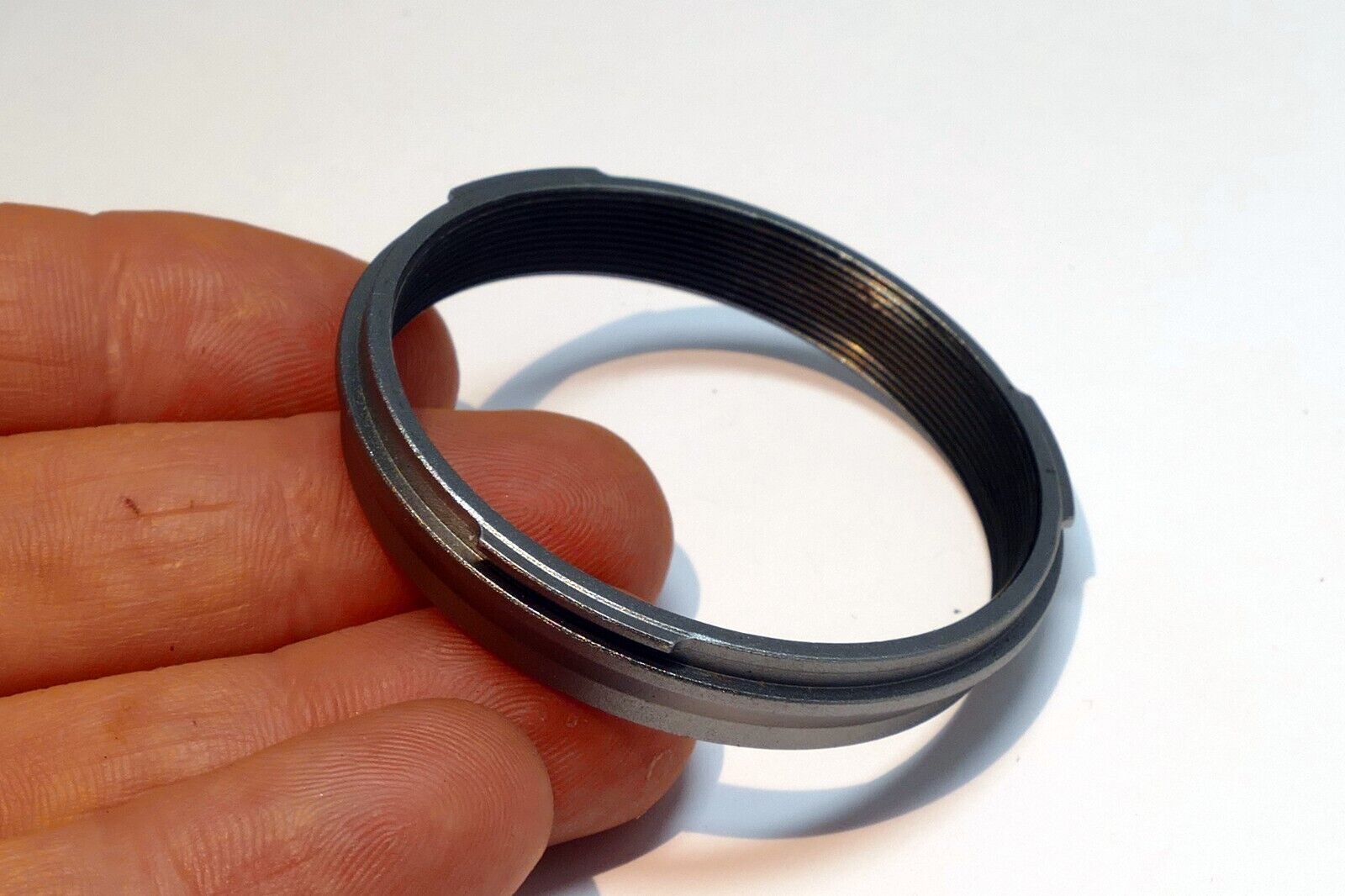 49mm Adapter ring for JJC LH-X100 Hood Shade for Fujinon X100 camera lens Gray