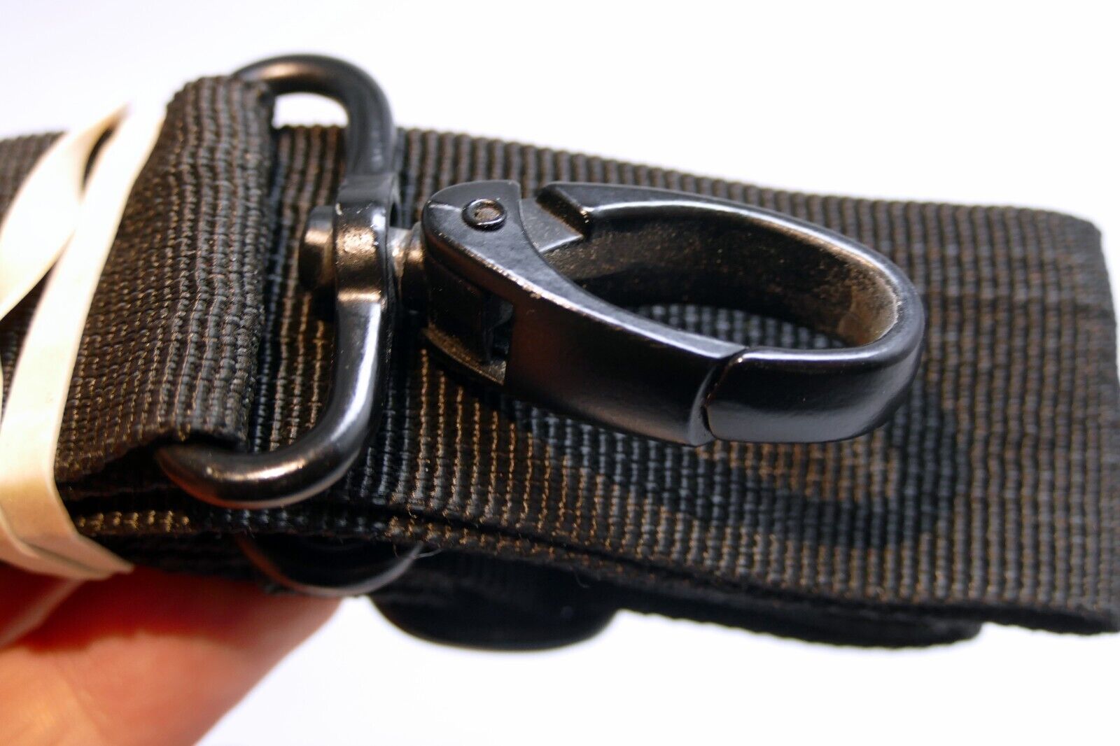 Shoulder Strap 3.5cm wide for camera case bag snap on clips swivel Metal clips
