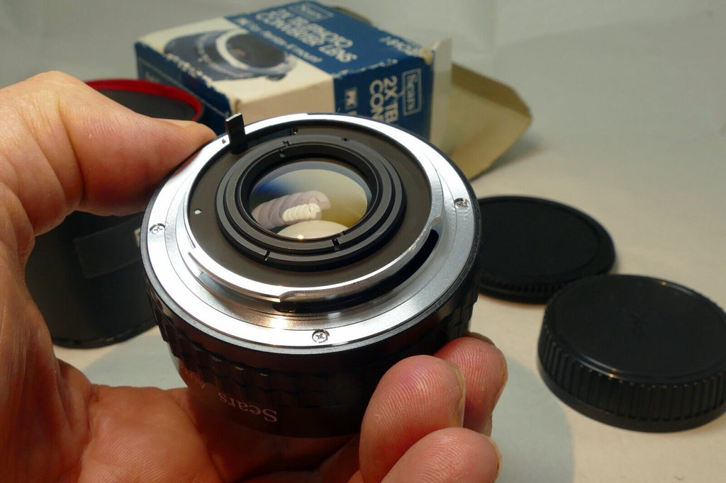 Sears Multi-Coated 2X Lens teleconverter for Pentax K PK mount manual focus