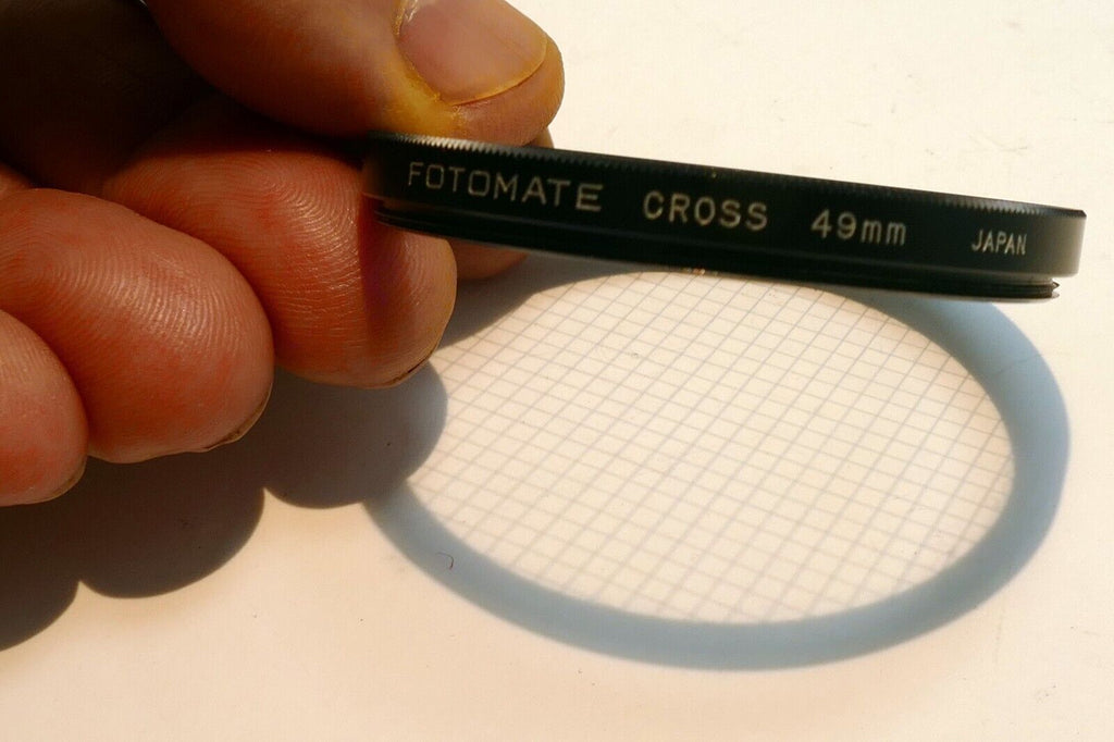 Fotomate 49mm Cross Screen 4 point CS Filter - excellent condition