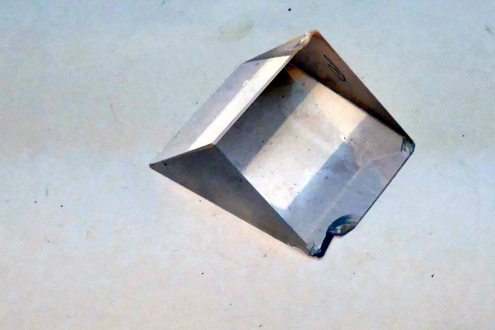 OPTICAL GLASS PRISM OPTICS 1X1.5" right angle 90 degree