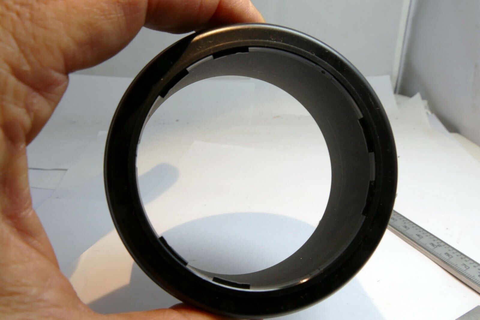 Replacement  63mm ID Lens Hood Shade for 58-62mm rim  (unknown brand)