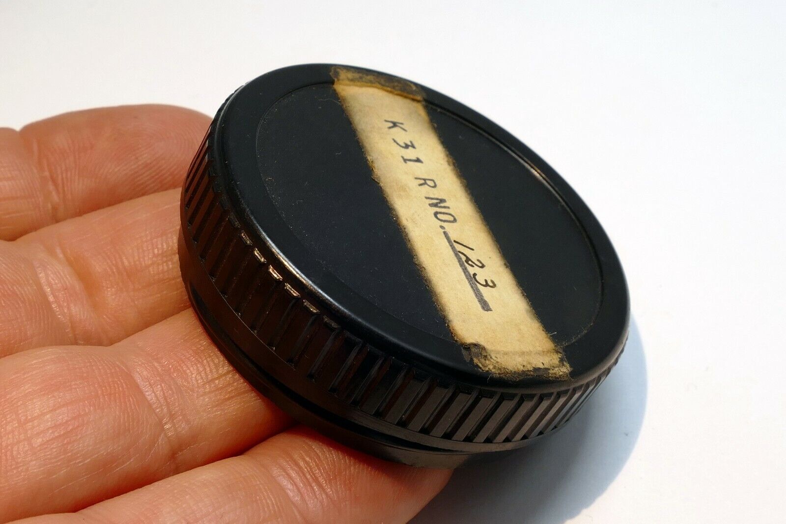Threaded Lens Cap Dust Cover 53mm OD screw in on type