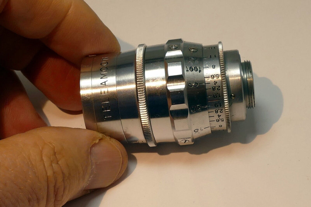 Teleamcon 38mm 1 1/2 INCH F1.9 TELEPHOTO 8MM Lens for 8mm MOVIE CINE C